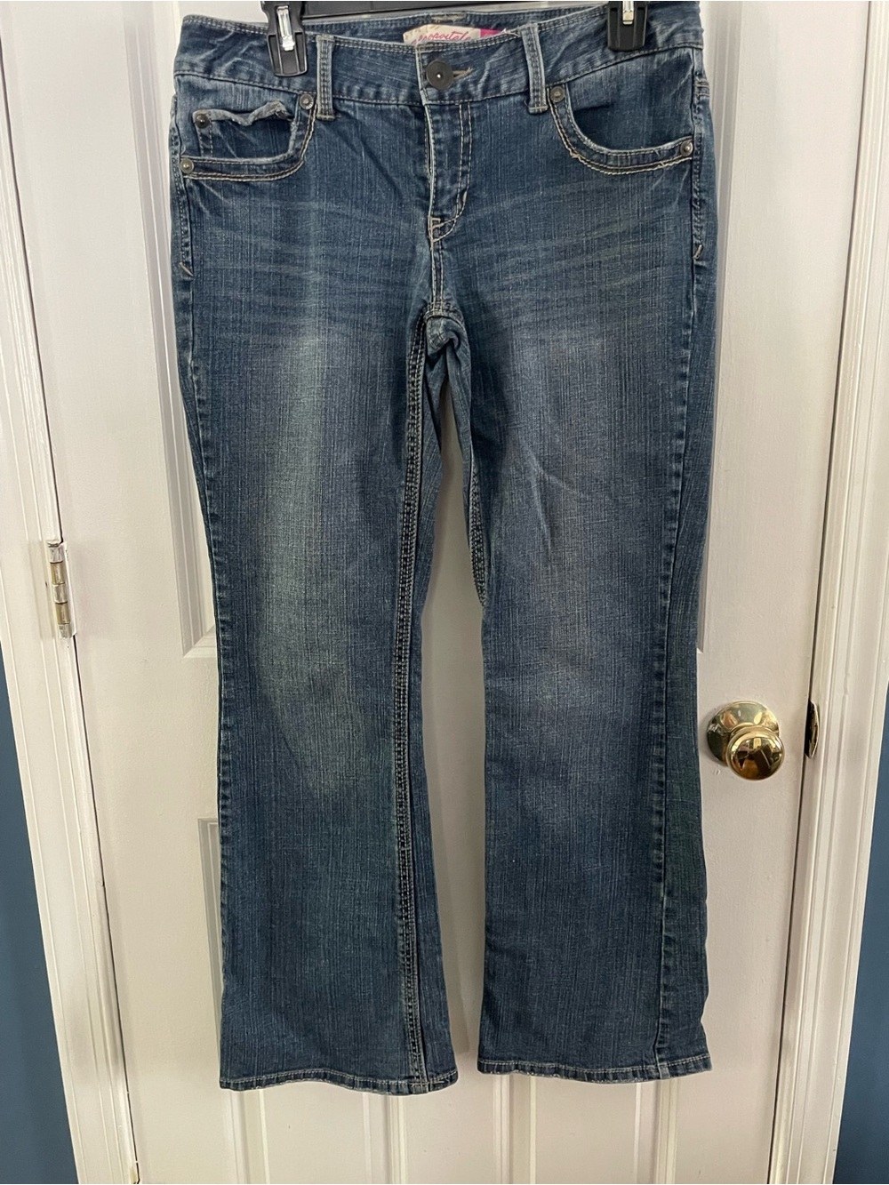 Aeropostale Women's Medium Blue Bootcut Jeans